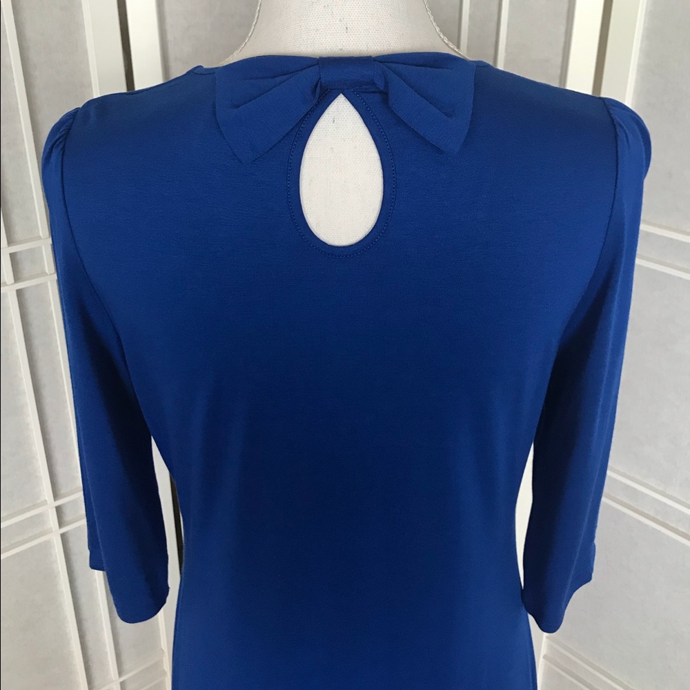 NWOT 💙 Pink Rose Cotton Dress - Picture 5 of 8